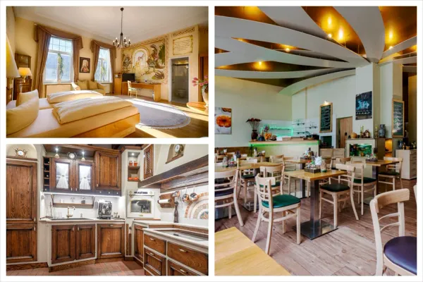 Luxury hotel rooms